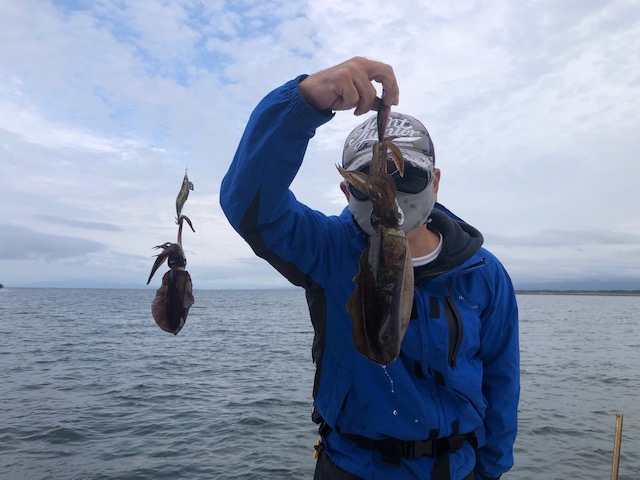 イカ釣りの醍醐味 笑 Japansea